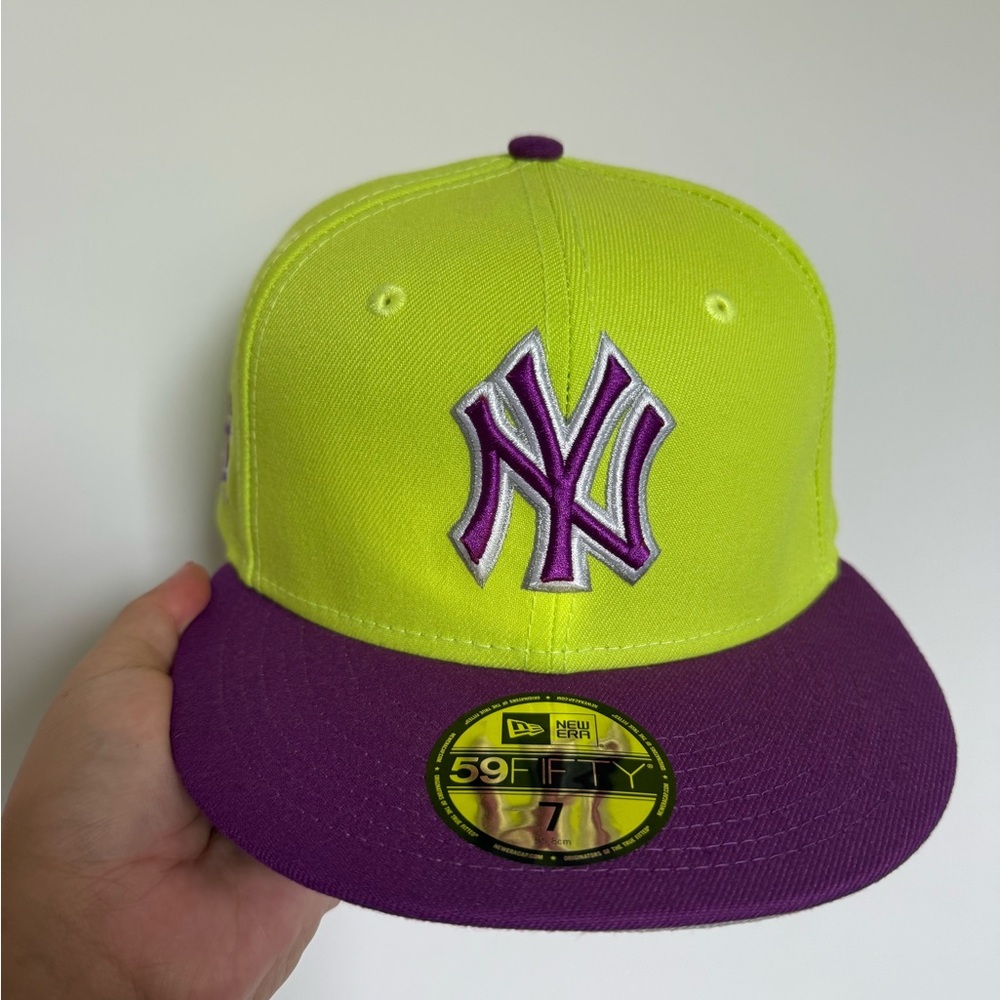 New Era 59FIFTY New York Yankees Sour Apple MLB Big League Size 7